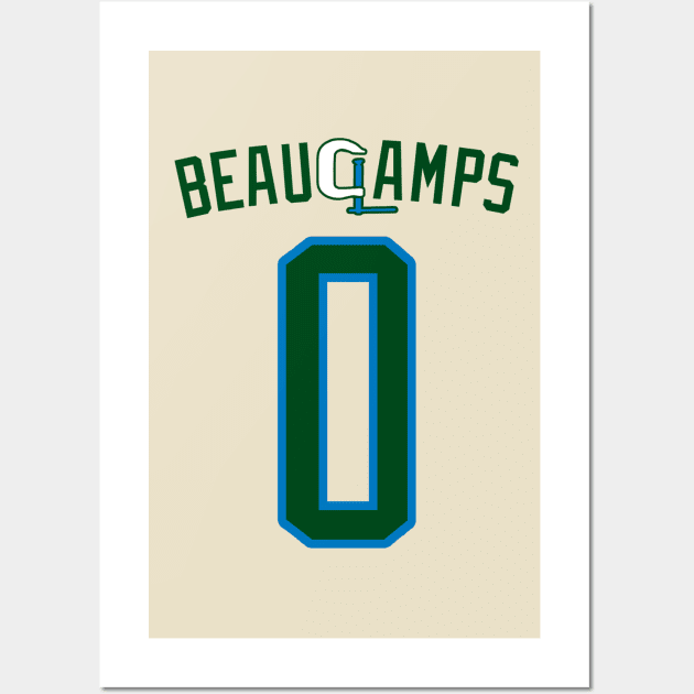 Beauclamps Jersey Wall Art by PantherU